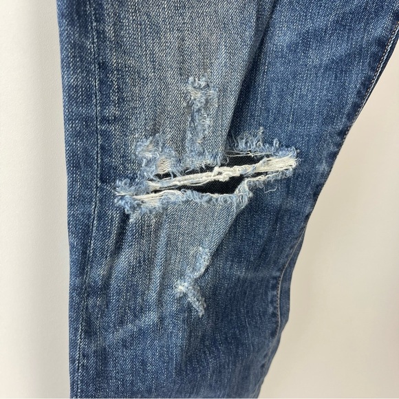 Citizens of Humanity Liya High Rise Classic Fit Crop with Distressed Hem, 26 - Picture 6 of 14